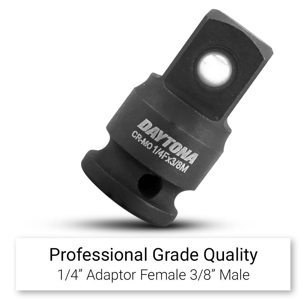Daytona D12PAS 12pce 1/4" 3/8" 1/2" Drive Impact Adaptor With Universal Set – image 10