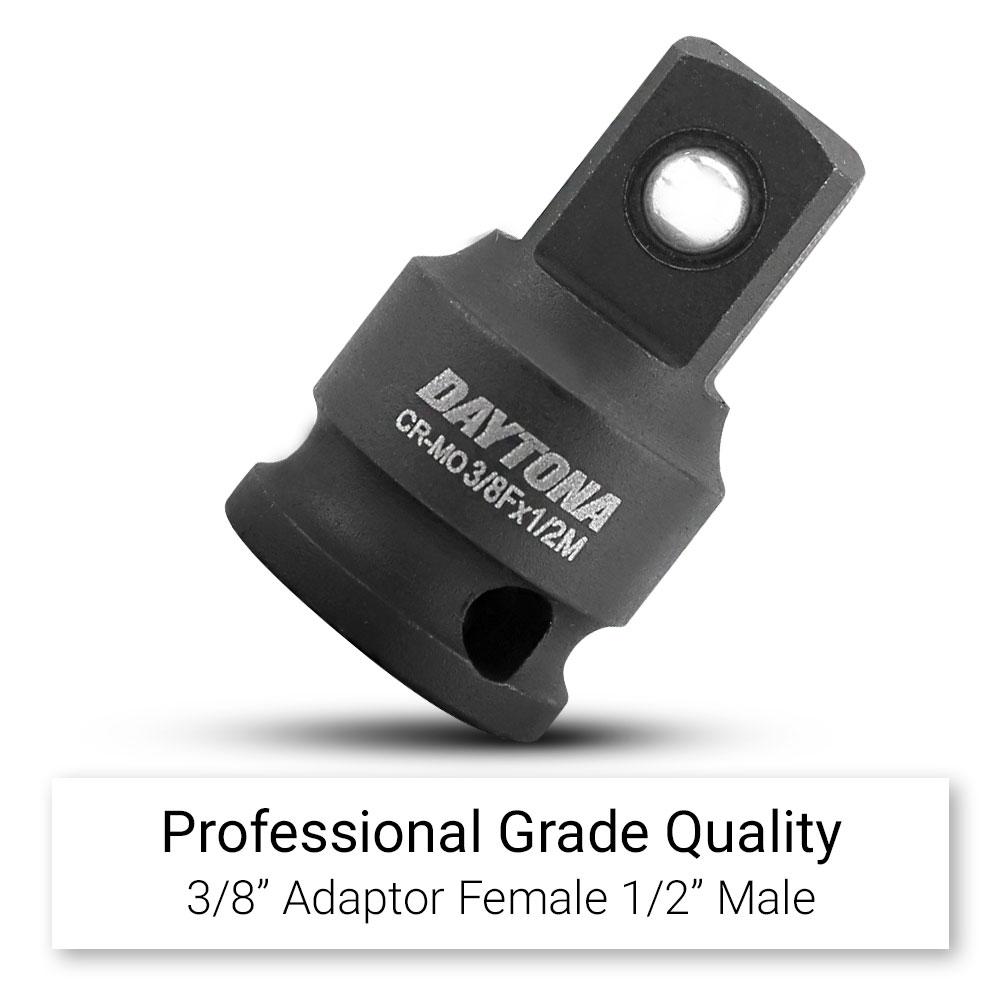 Daytona D12PAS 12pce 1/4" 3/8" 1/2" Drive Impact Adaptor With Universal Set – image 9