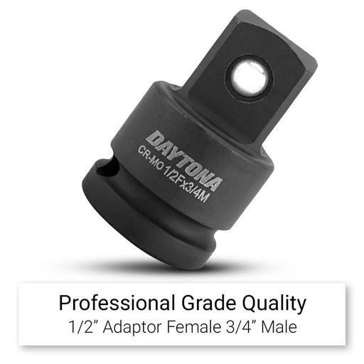 Daytona D12PAS 12pce 1/4" 3/8" 1/2" Drive Impact Adaptor With Universal Set – image 11