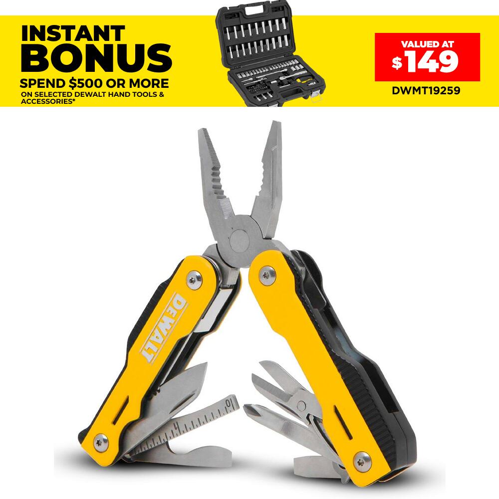 DEWALT DWHT71843 Multi-Herramienta, 16 en 1 DEWALT Caja de