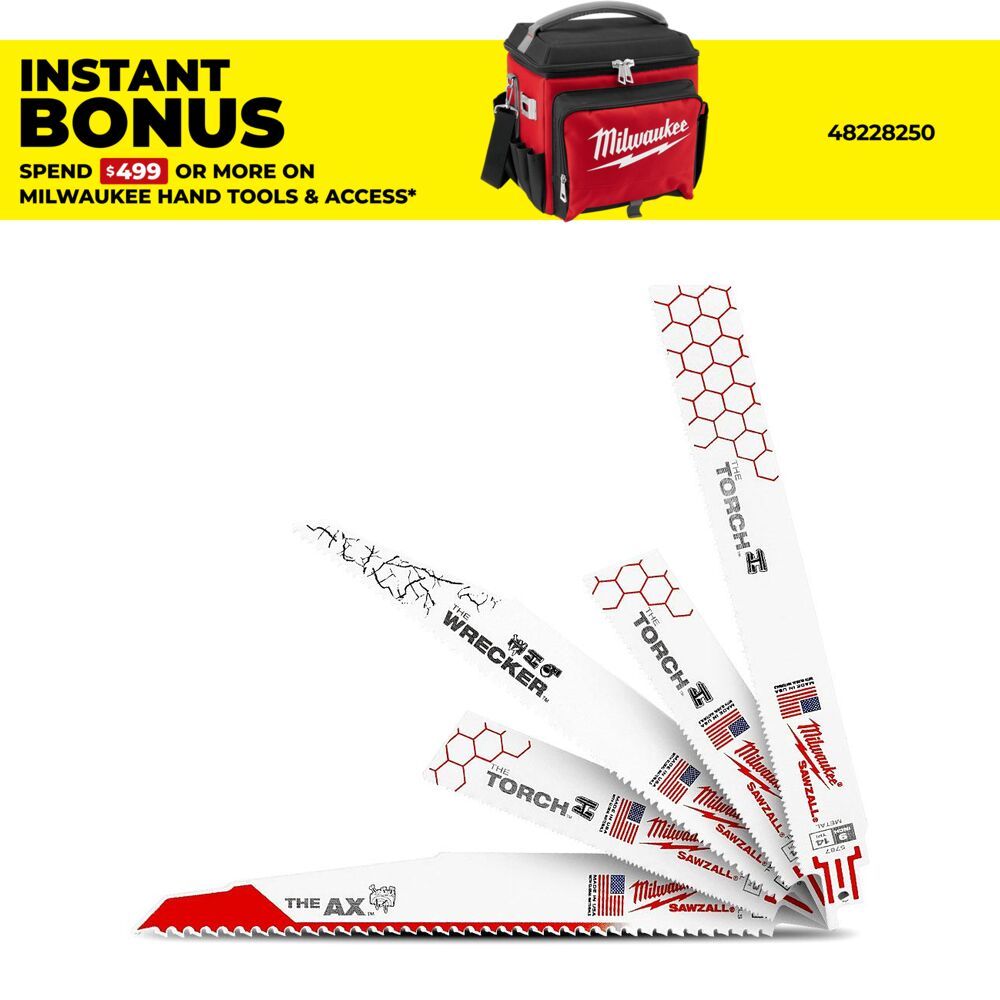 Milwaukee 49222205 5pce SAWZALL® Recipro Saw Blade Demolition Kit – image 1