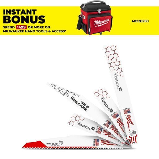 Milwaukee 49222205 5pce SAWZALL® Recipro Saw Blade Demolition Kit