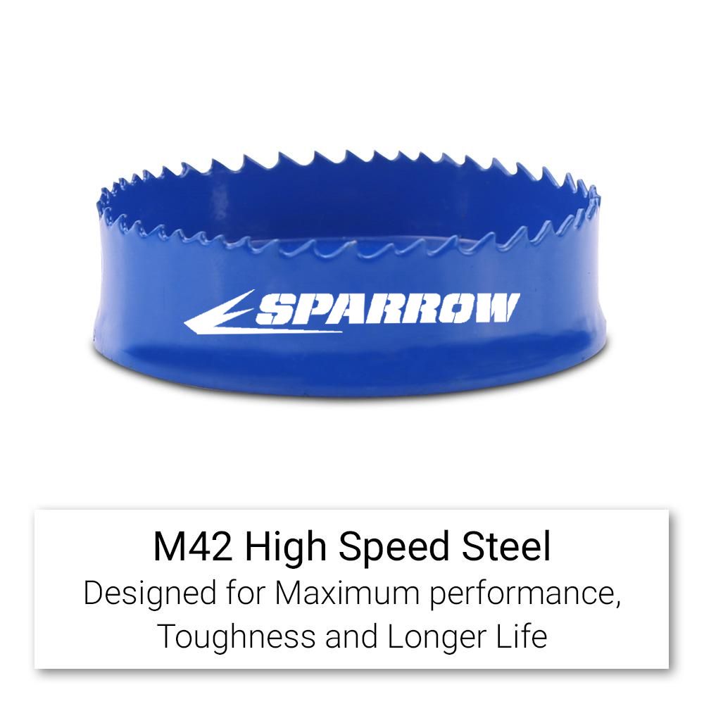 Sparrow SHIH44 44mm Bi-Metal HSS Impact Hole Saw – image 2