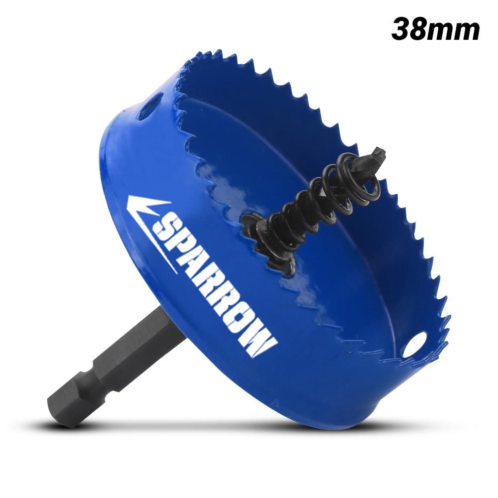 Sparrow SHIH38 38mm Bi-Metal HSS Impact Hole Saw – image 1