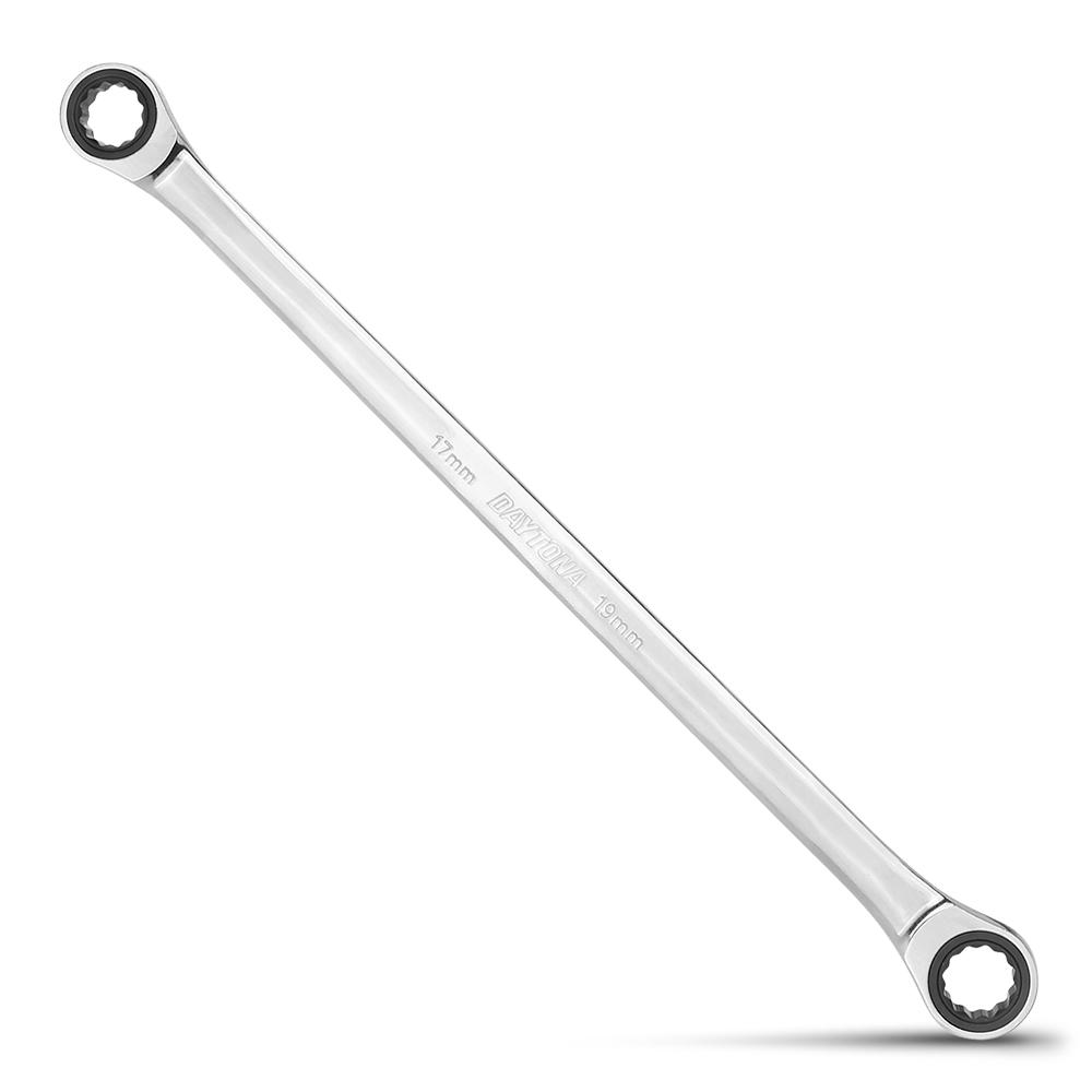 Daytona D5PELM 5pce Metric 72-Tooth Extra Long Ratcheting End Ring Spanner Set – image 6