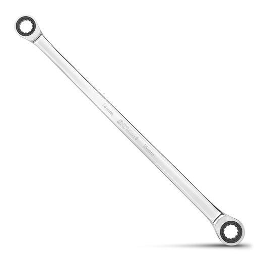 Daytona D5PELM 5pce Metric 72-Tooth Extra Long Ratcheting End Ring Spanner Set – image 7