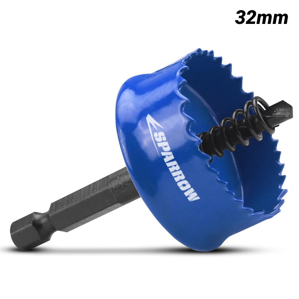 Sparrow SHIH32 32mm Bi-Metal HSS Impact Hole Saw – image 1