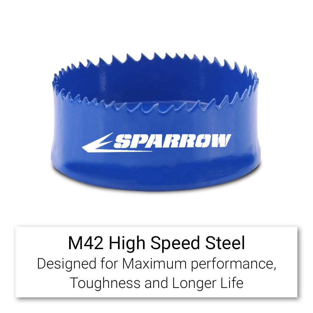 Sparrow SHIH22 22mm Bi-Metal HSS Impact Hole Saw – image 2