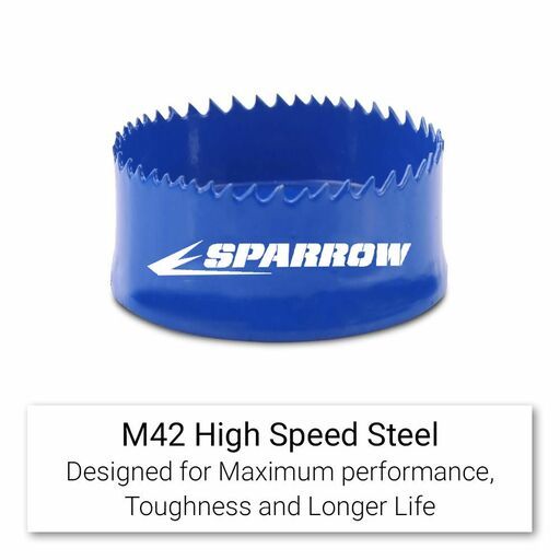 Sparrow SHIH19 19mm Bi-Metal HSS Impact Hole Saw – image 2