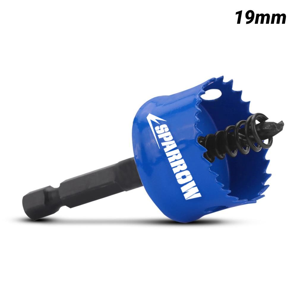 Sparrow SHIH19 19mm Bi-Metal HSS Impact Hole Saw – image 1