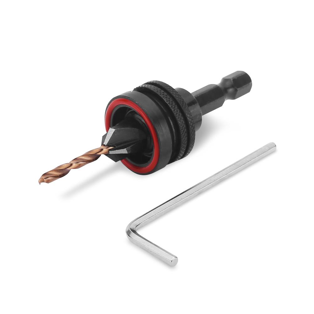 Xtorque XWCS7 3.0mm 7/64" Low Friction M35 Cobalt HSS Drill Stop Countersink Bit #7 – image 2