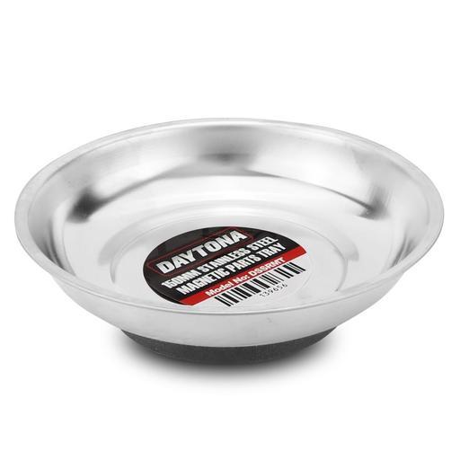 Daytona DSSRMT 150mm Round Double Magnetic Stainless Steel Parts Tray