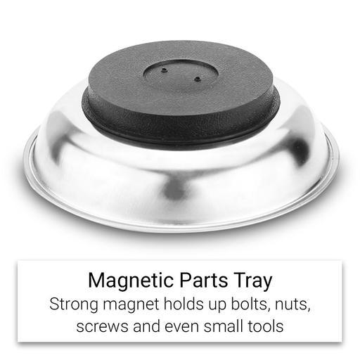 Daytona DSSMB 110mm Round Double Magnetic Stainless Steel Parts Tray – image 2