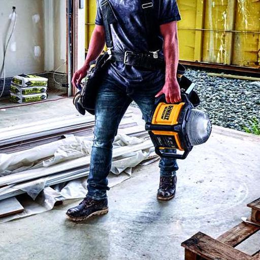 DeWalt DCL074-XJ 18V XR Li-ion Cordless Tool Connect LED Area Light - Skin Only – image 5