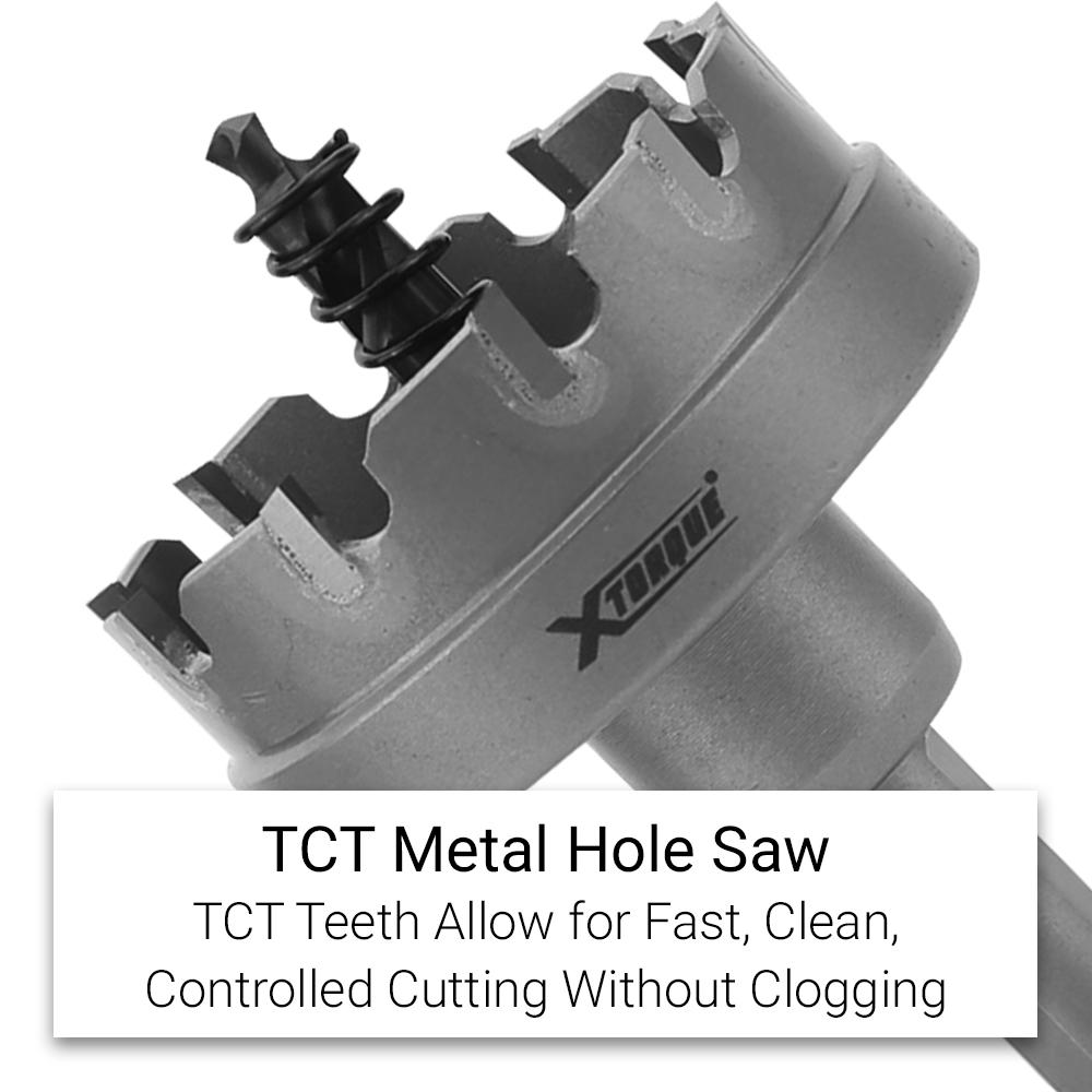 Xtorque XCHS38 38mm Professional Grade TCT Metal Hole Saw – image 3