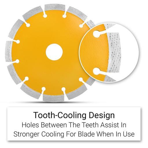 Ehwa EZSB150 150mm (6") Soft Brick Diamond Chasing Blade – image 2
