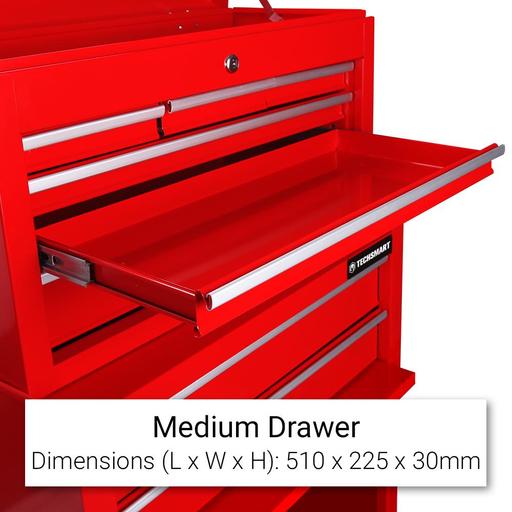 Techsmart D7DTCK 27" 8 Drawer Top and Bottom Tool Chest Kit – image 11