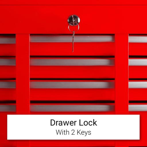 Techsmart D7DTCK 27" 8 Drawer Top and Bottom Tool Chest Kit – image 14