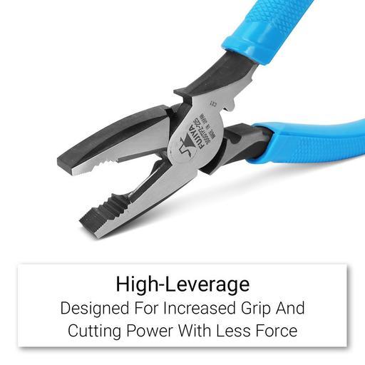 Fujiya 3000TPZ-225 1000V 225mm (8-3/4") High-Leverage Combination Plier – image 3