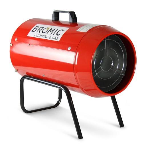 Bromic HF-20 (2620402-1) 20kW Heat-Flo Blow Heater LPG Hose & Regulator