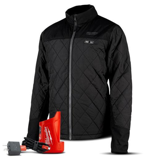 Cordless AXIS Black Heated Jacket 
