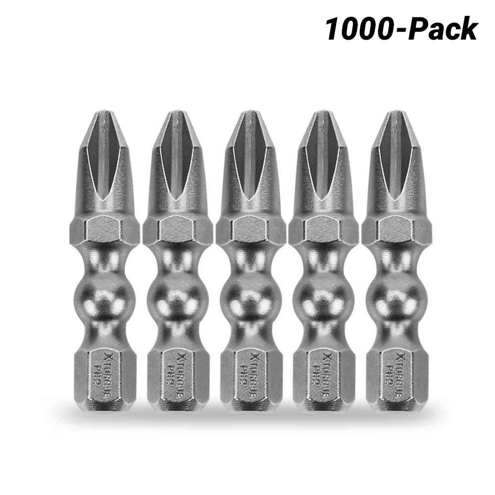 Xtorque 1000XPH230 Platinum 1000Pack PH2 30mm Phillips Head Torsion