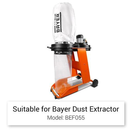 Bayer BEF55BAG 5-Pack 65L Clear Disposable Bags to suit BEF055 Dust Extractor – image 3