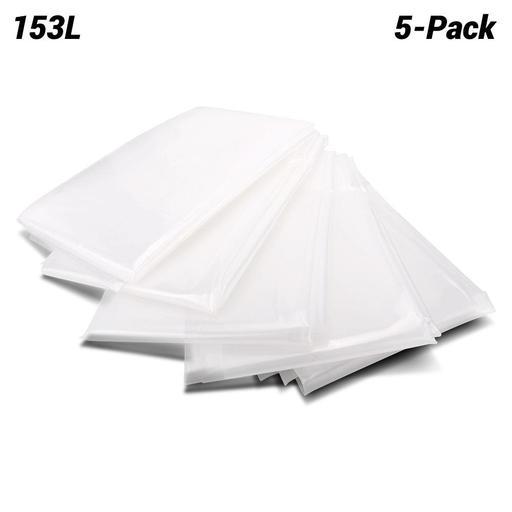 Bayer BEF15BAG 5-Pack 153L Clear Disposable Bags to suit BEF15 Dust Extractor