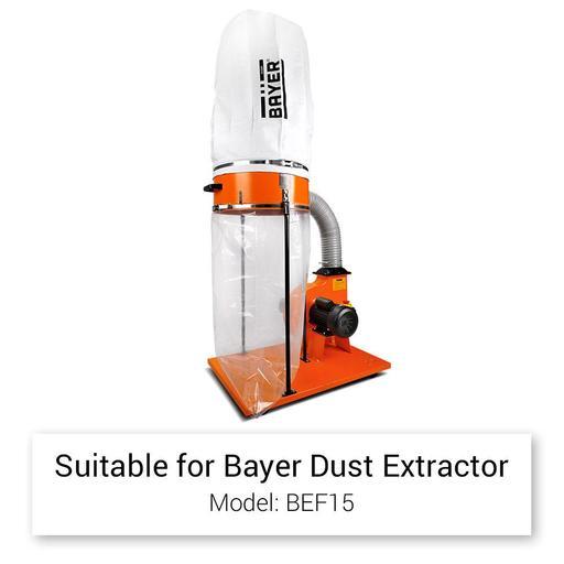 Bayer BEF15FILTERBAG Single Pack 5 Micron Filter Bag to suit BEF15 Dust Extractor – image 5