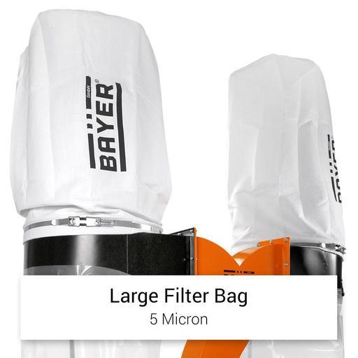Bayer BEF22FILTERBAG Single Pack 5 Micron Filter Bag to suit BEF22 Dust Extractor – image 3