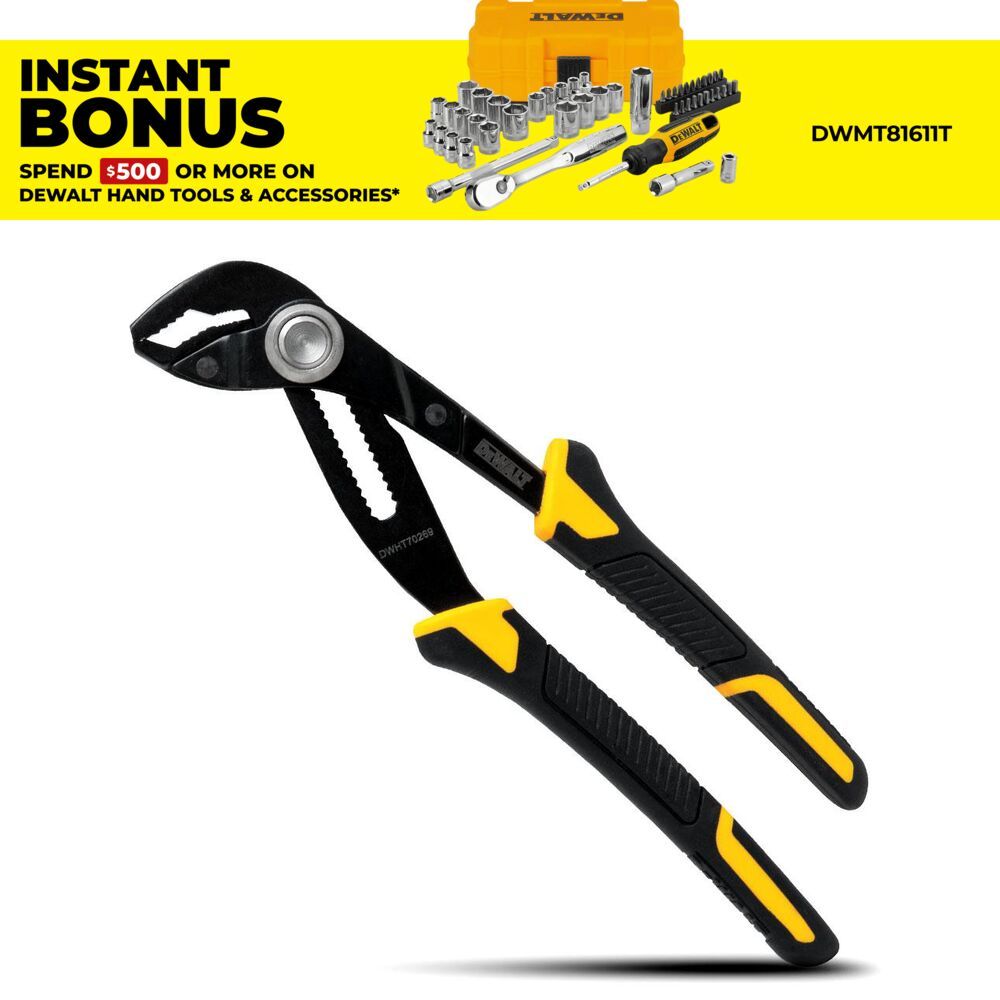 DeWalt DWHT70269 203 (8") Pushlock Plier – image 1