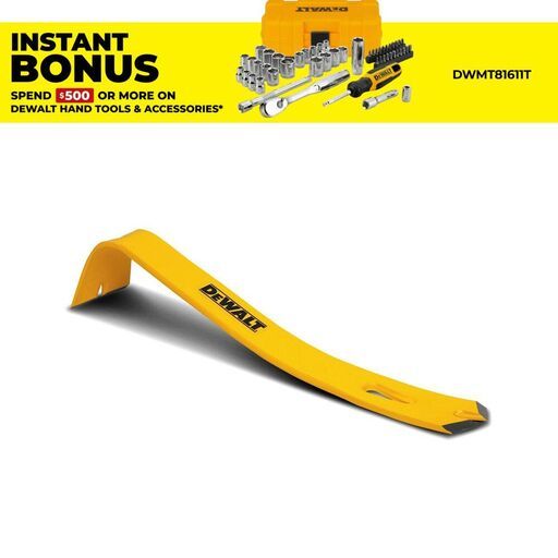 DeWalt DWHT55518 304mm (12") Flat Pry Bar