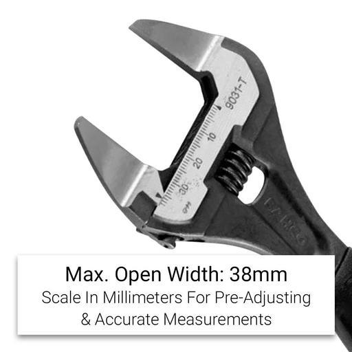 Bahco 9031-T 218mm (8") Adjustable Wrench – image 3