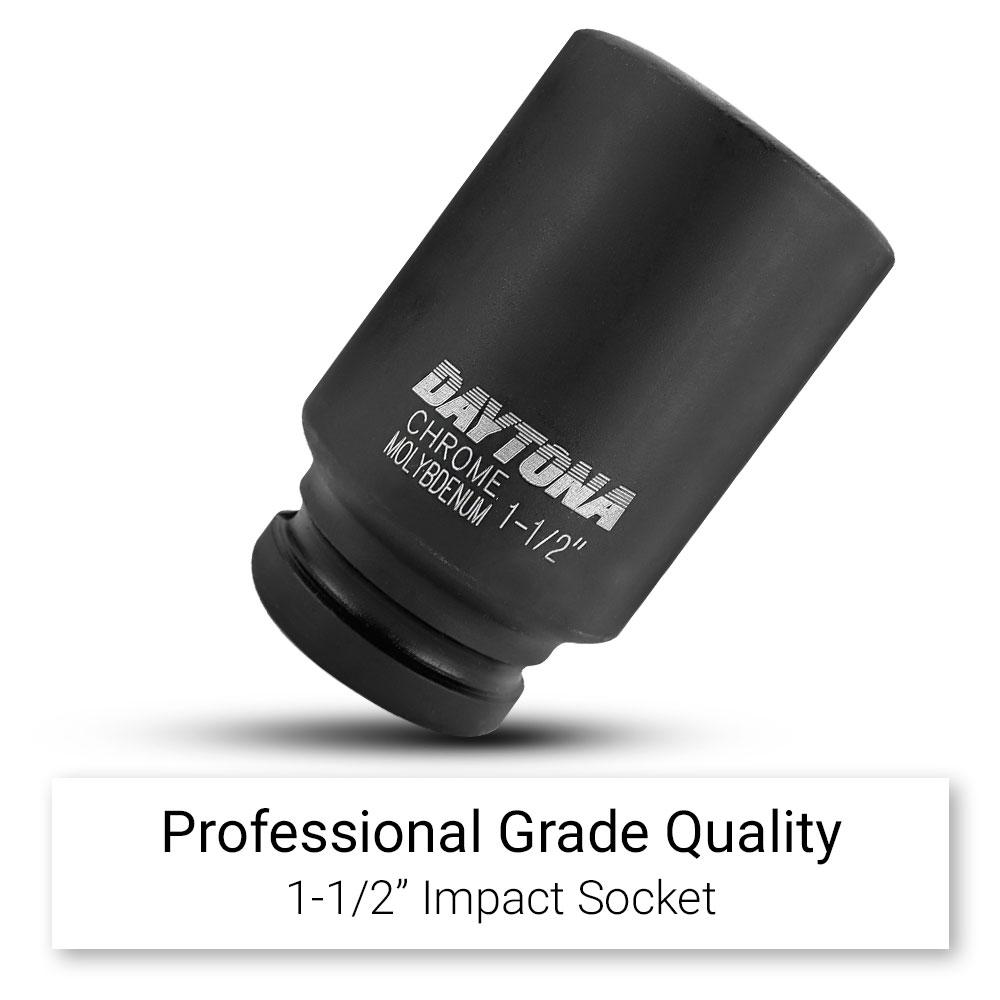 Daytona D349I 9pce 3/4" Drive Deep Impact 1"- 1-1/2" Imperial Socket Set – image 5