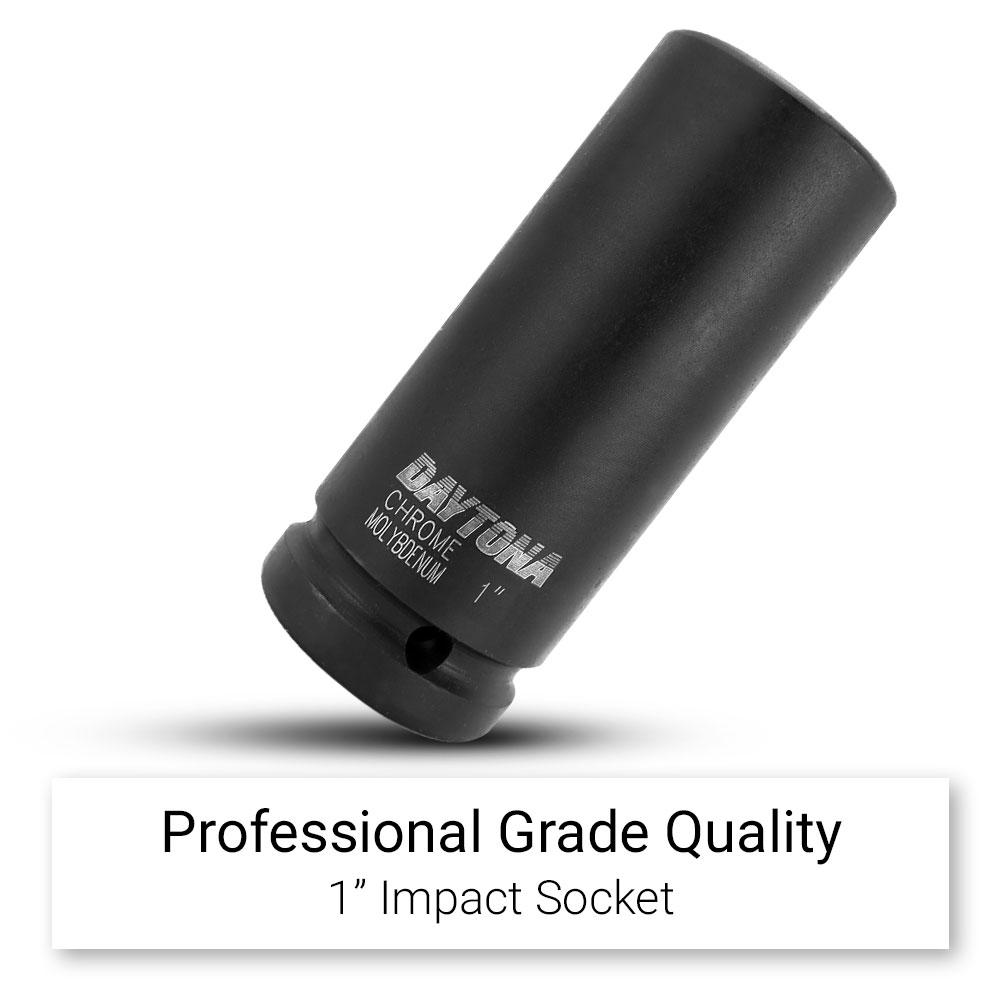 Daytona D349I 9pce 3/4" Drive Deep Impact 1"- 1-1/2" Imperial Socket Set – image 12