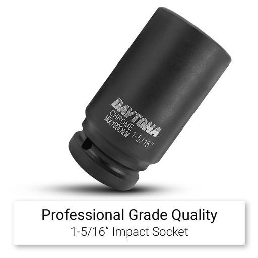 Daytona D349I 9pce 3/4" Drive Deep Impact 1"- 1-1/2" Imperial Socket Set – image 8
