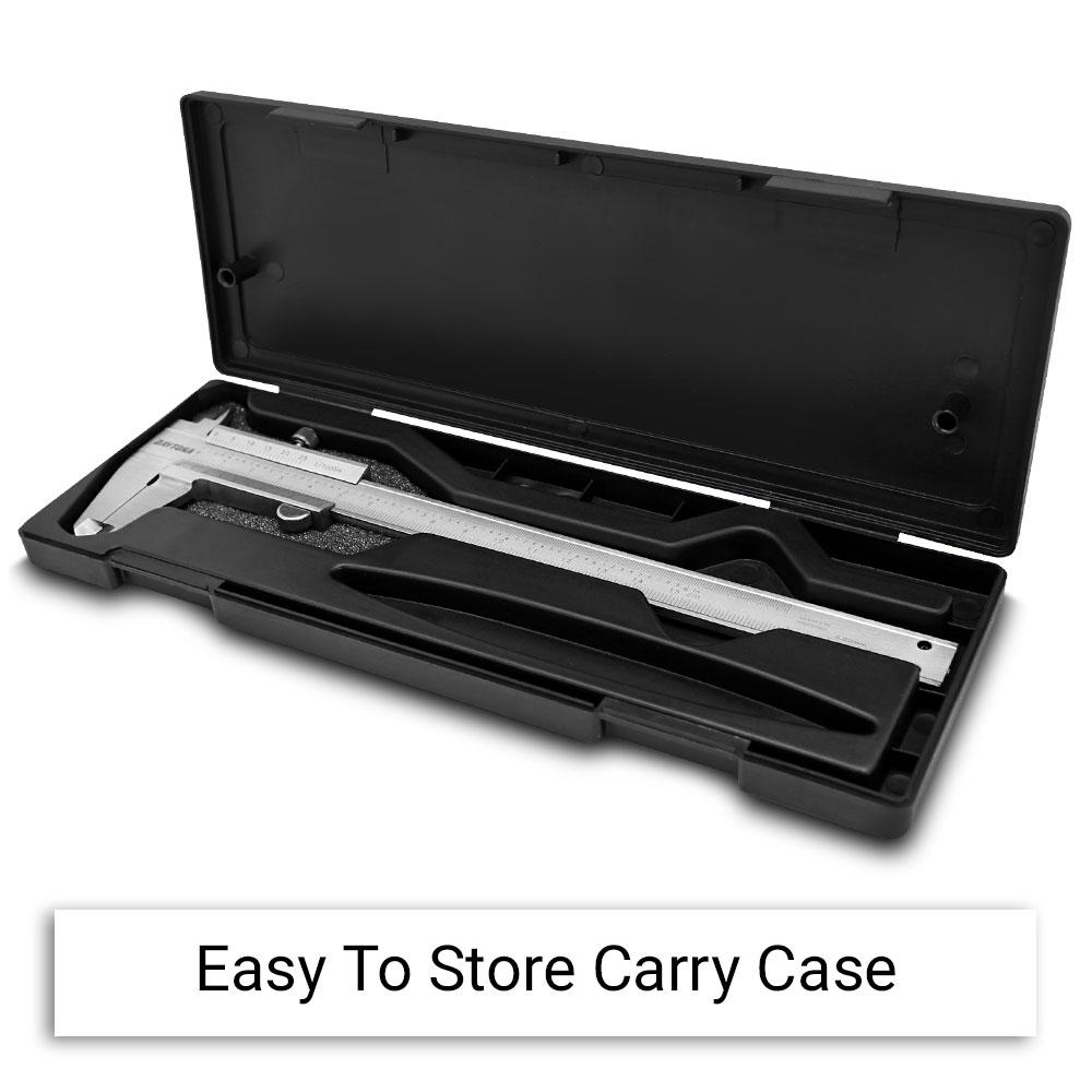 Daytona D150VC 150mm (6") Heavy Duty Stainless Steel Vernier Caliper