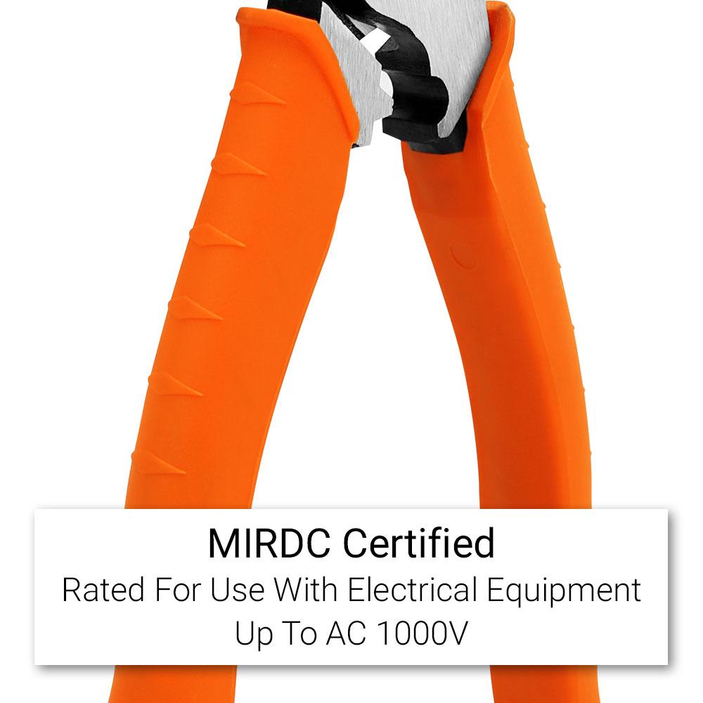 Xtorque XIUP 230mm 1000V VDE Leverage Linesman Insulated Cut & Crimp Pliers – image 5