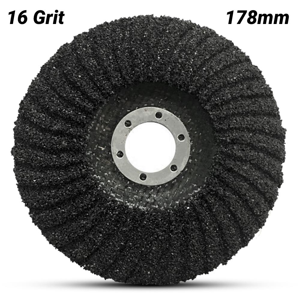 PFERD 75600565 178mm (7") Concrete / Stone Zec Type Superflex 16 Grit Grinding Disc – image 1