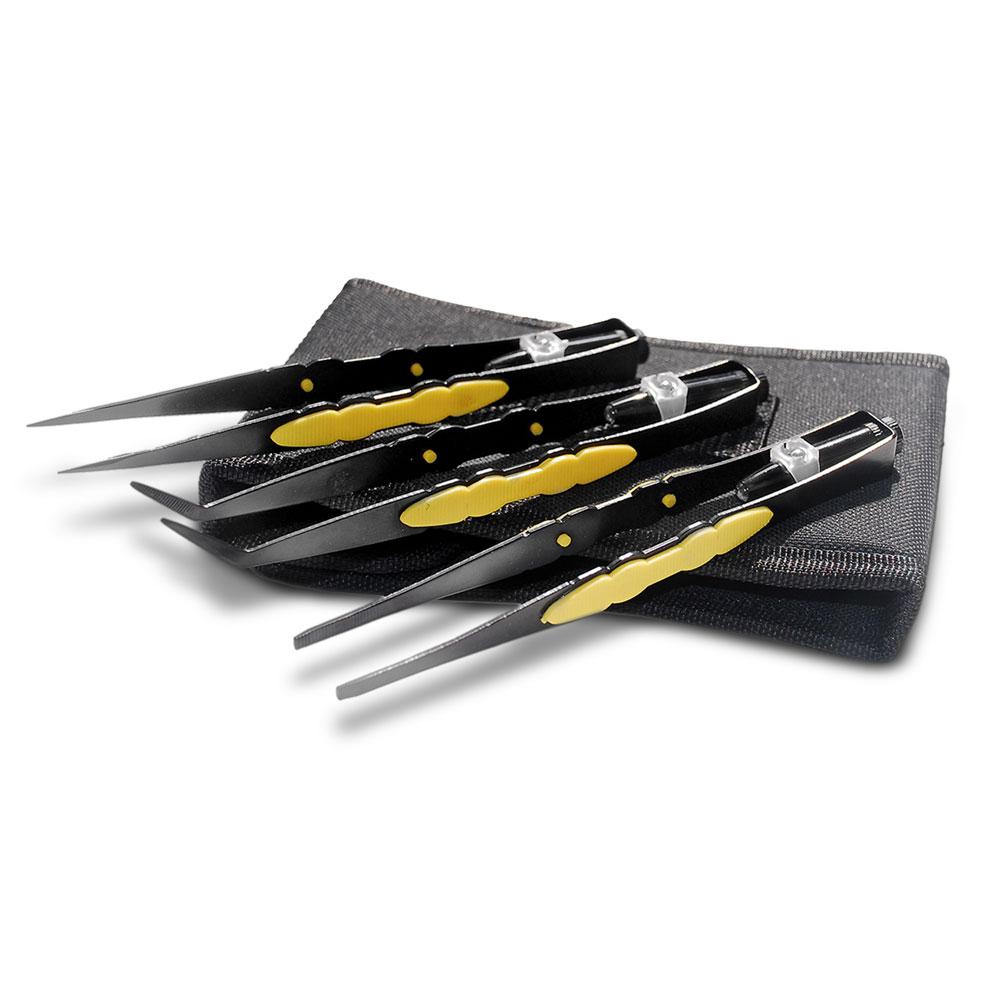 Endeavour Tools ET3205 3pce LED Tweezers – image 1
