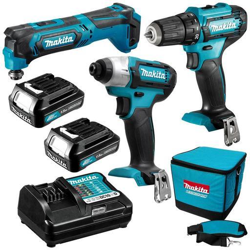 Makita CLX307 12V Max 1.5Ah Li-ion CXT Cordless 3pce Combo Kit