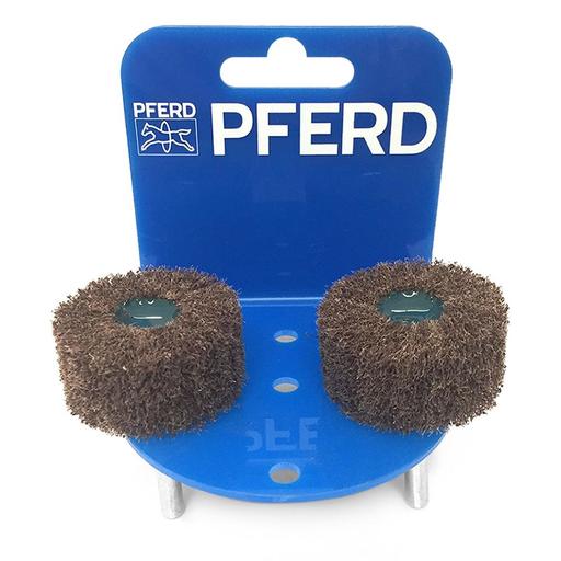 PFERD 47800139 2-Pack 40 x 20mm POLINOX Wheel Aluminium Oxide 100 Grit PNL – image 2