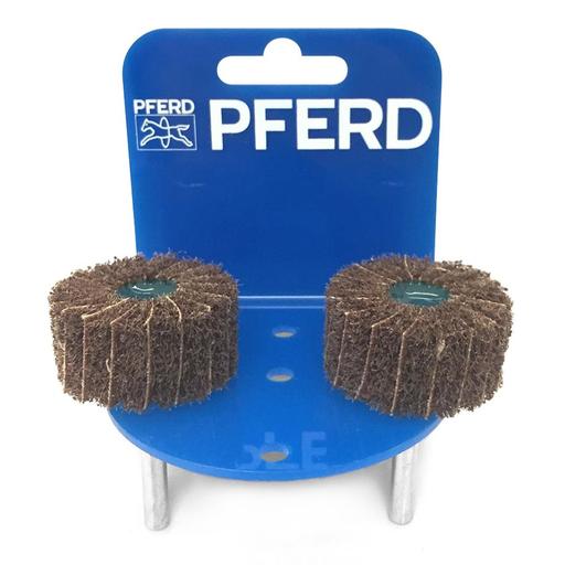 PFERD 47800141 2-Pack 40 x 20mm POLINOX Wheel Aluminium Oxide 100 Grit PNZ – image 2