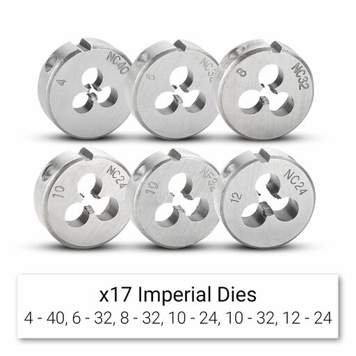 Daytona DTDS60 60pce Metric & Imperial Tap & Die Wrench Set – image 5