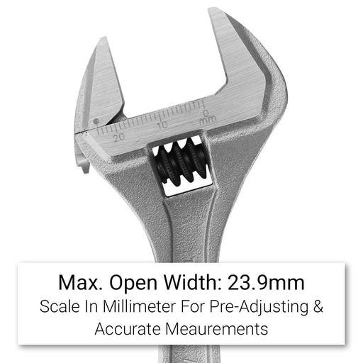 Daytona D6AW 150mm (6") Premium Adjustable Wrench – image 3