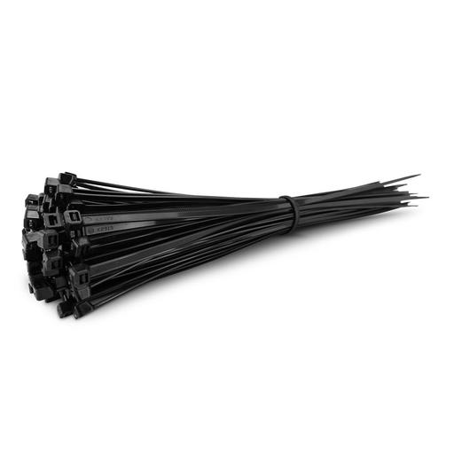 Fixed Fasteners FBCT368 100-Pack 368mm x 4.8mm Black UV Resistant Nylon Cable Tie – image 2