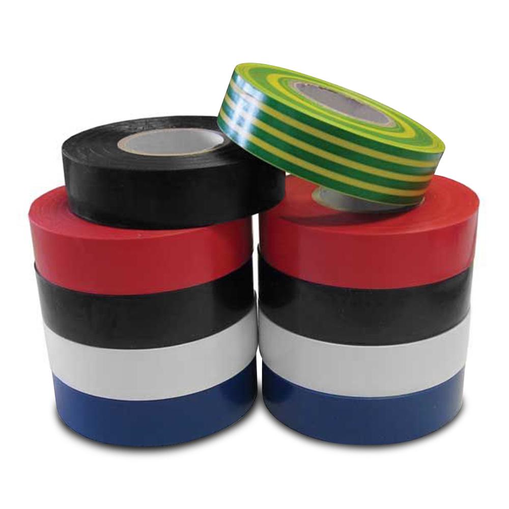 Wattmaster WATPVCRP 10-Pack 18mm x 20m Rainbow PVC Insulation Tape