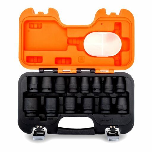 Bahco D/S14 14pce 1/2" Square Drive Impact Socket Set with Metric Hex Profile & Phosphate Finish – image 4