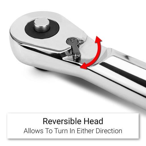 Daytona D34ERR 3/4" Drive 60T Extendable Reversible Ratchet Handle – image 8