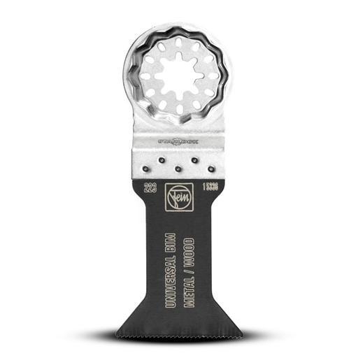 Fein 63502223210 44mm x 55mm StarLock E-Cut Long Life BIM Wood/Nails Universal Multi Tool Saw Blade